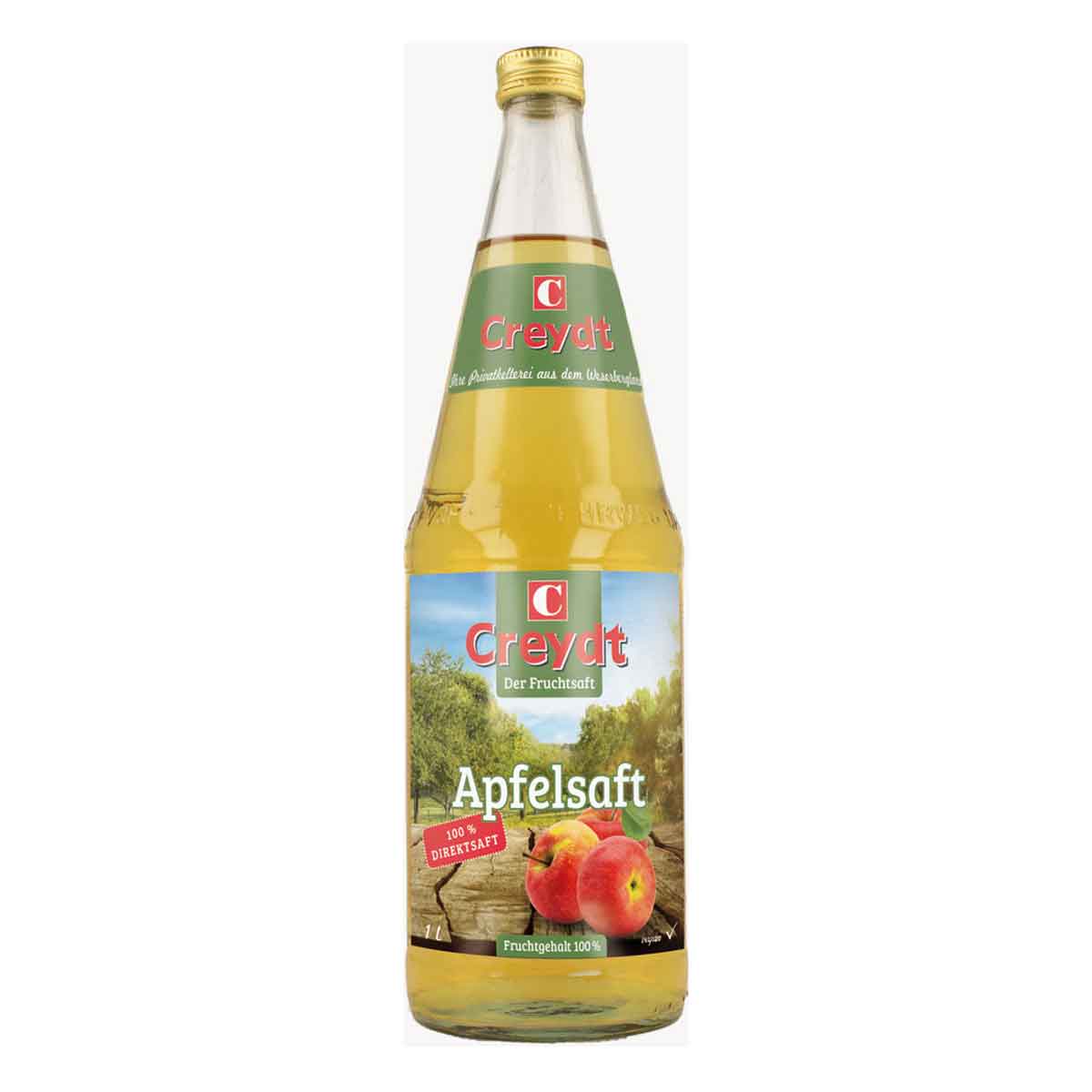Creydt Apfelsaft Klar Direktsaft