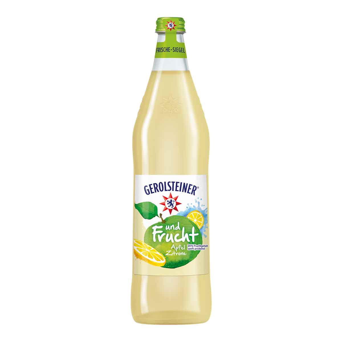 Gerolsteiner und Frucht Apfel Zitrone