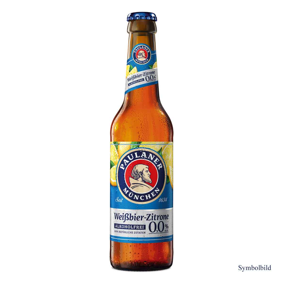 Paulaner Hefe Zitrone Alkoholfrei 0,0%