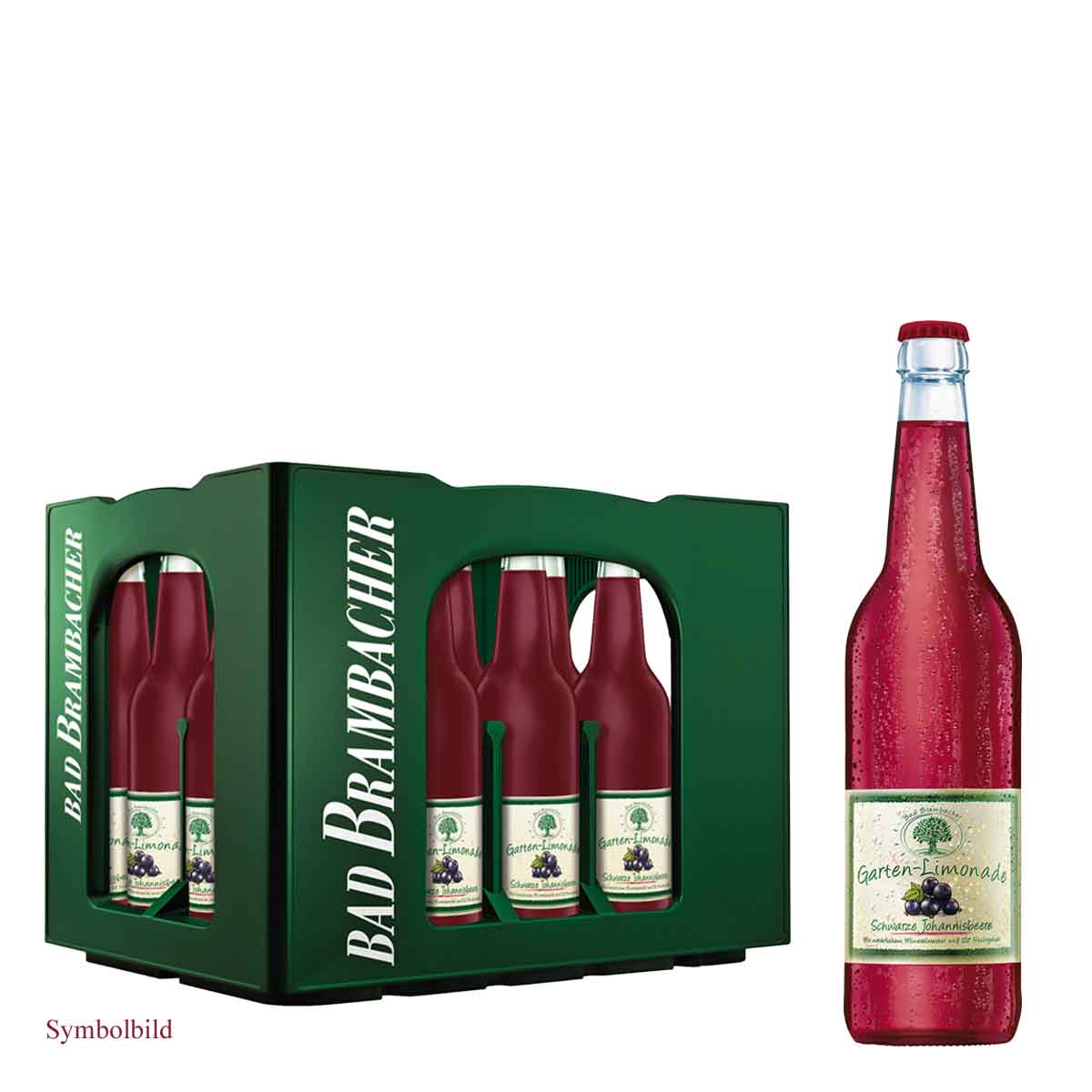 Bad Brambacher Garten-Limonade Schwarze Johannisbeere