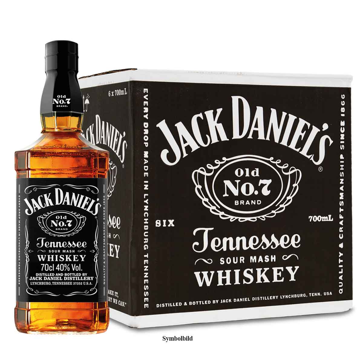 Jack Daniel's Tennessee Whiskey 40%