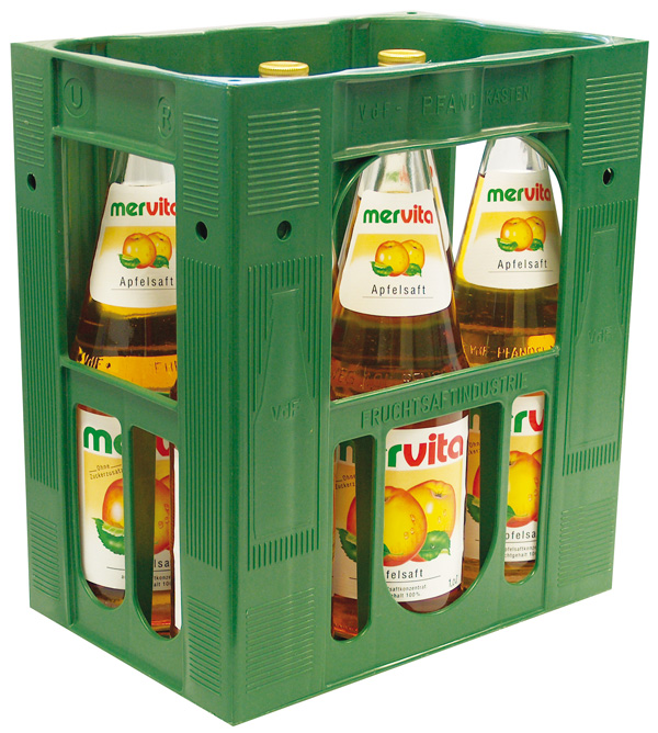 Mervita Apfelsaft klar