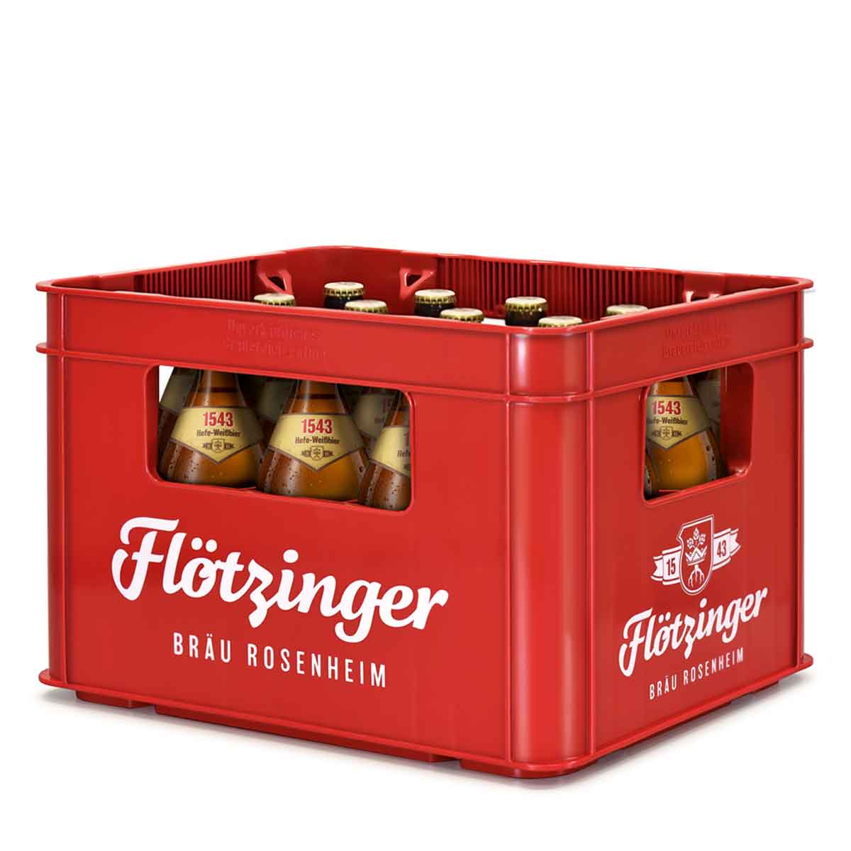 Flötzinger 1543 Hefe-Weißbier kellertrüb