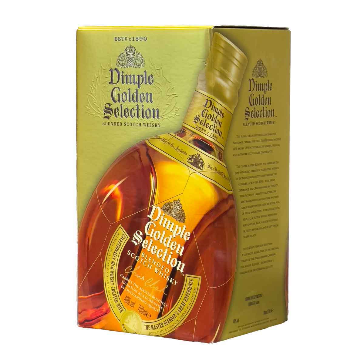 Dimple Golden Selection Blended Scotch Whisky 40%