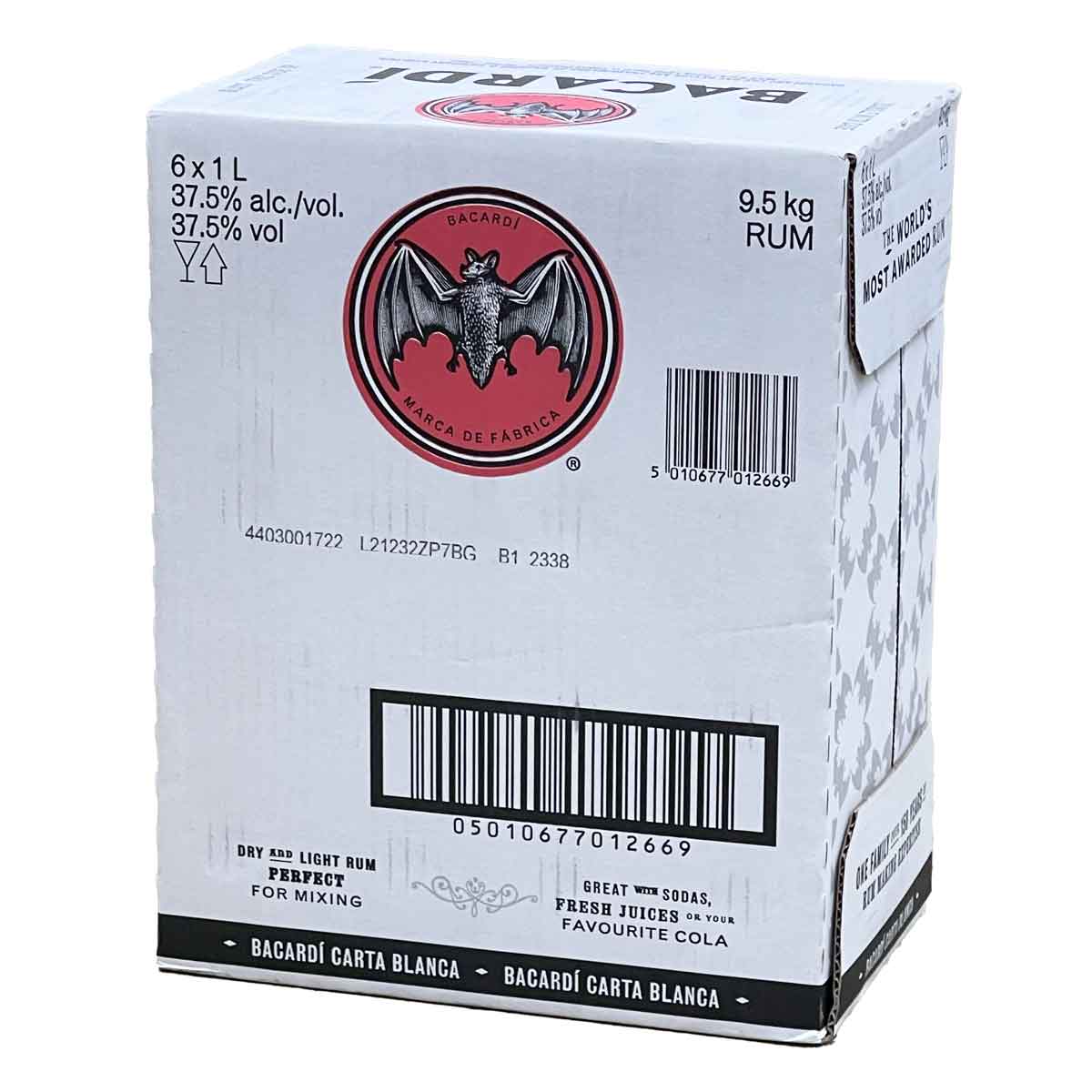 Bacardi Carta Blanca 37,5%