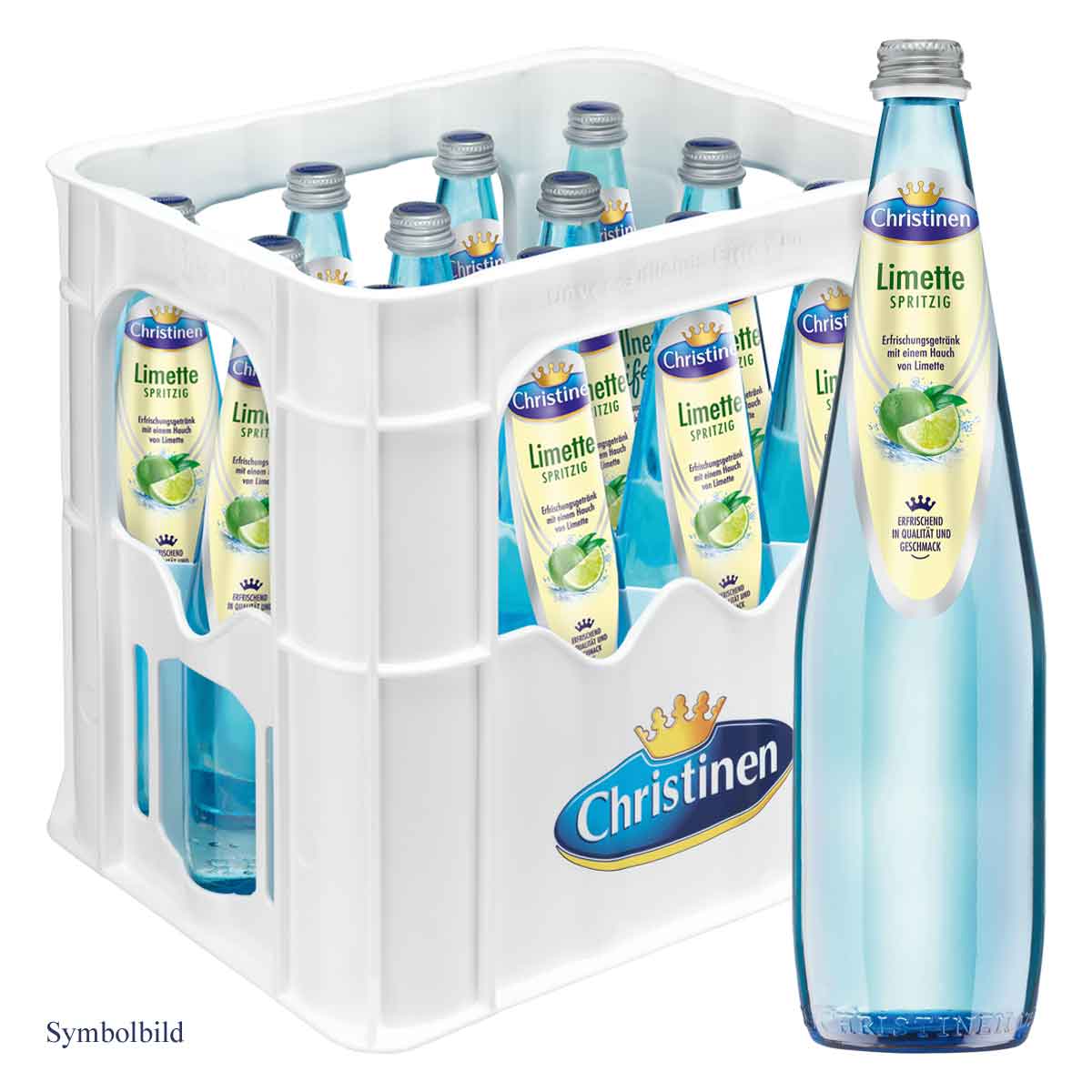 Christinen Brunnen Limette spritzig