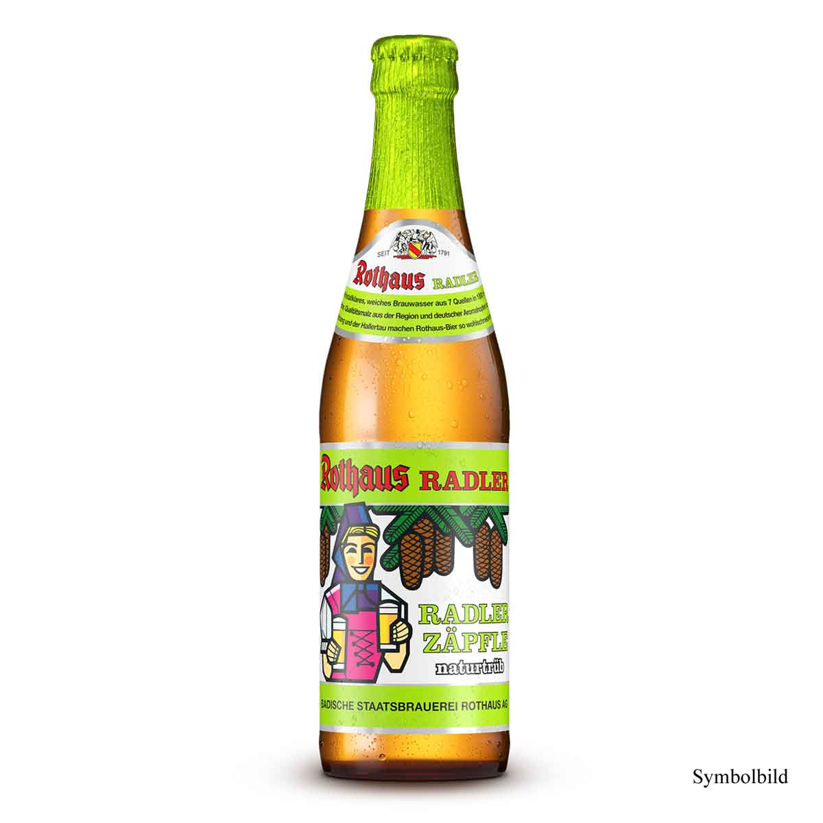 Rothaus Radlerzäpfle Naturtrüb