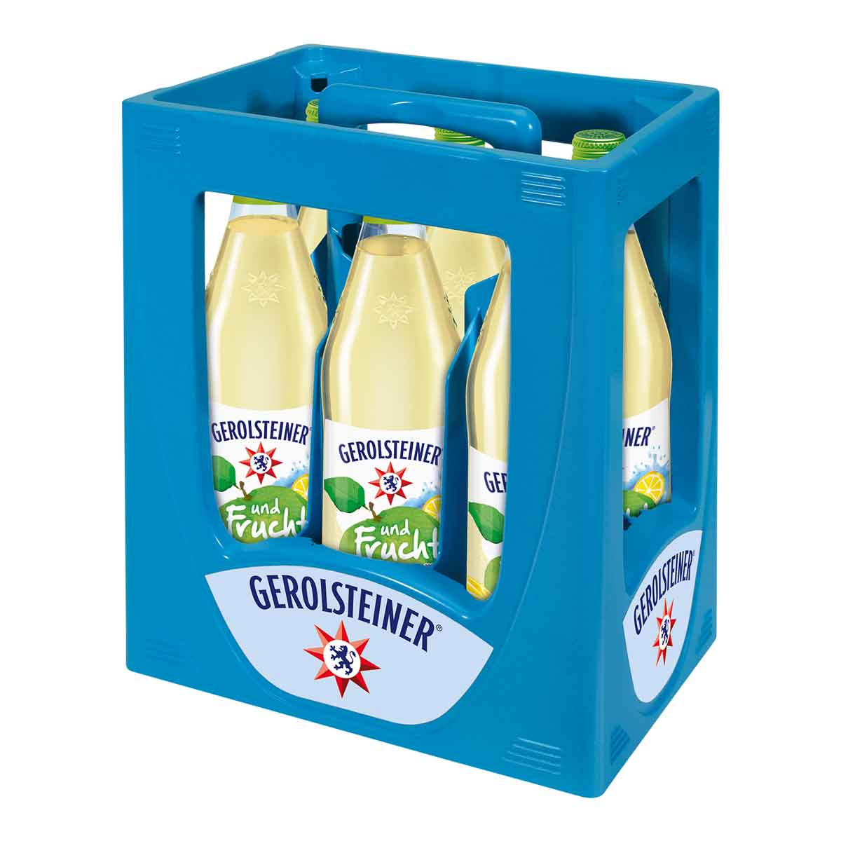 Gerolsteiner und Frucht Apfel Zitrone